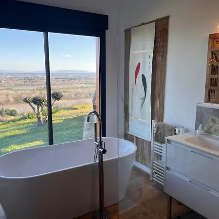 Villa Au Calme Vue Magnifique Entierement Climatisee Et Piscine Villeneuve-les-Avignon