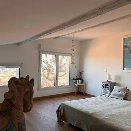 Au Calme Vue Magnifique Entierement Climatisee Et Piscine Villa Villeneuve-les-Avignon