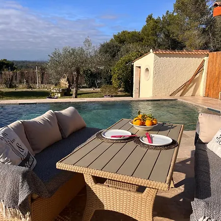 Au Calme Vue Magnifique Entierement Climatisee Et Piscine Villa *