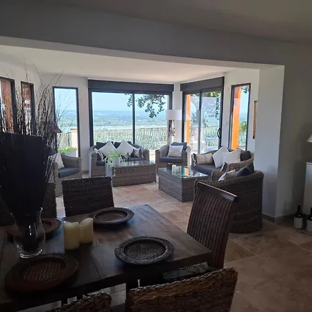 Au Calme Vue Magnifique Entierement Climatisee Et Piscine Βίλα Villeneuve-lès-Avignon