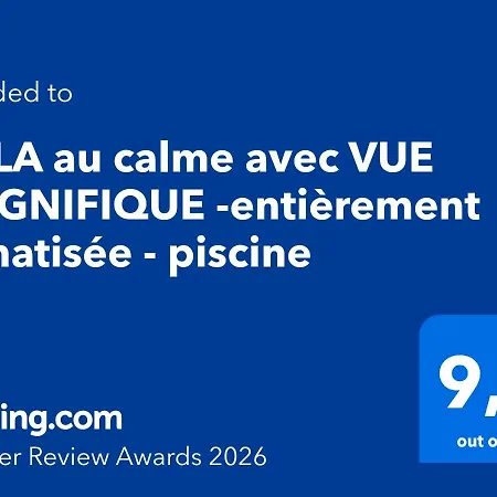 Superbe Climatisee Avec Piscine, Vue Magnifique
