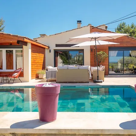 Villa Superbe Climatisee Avec Piscine, Vue Magnifique Villeneuve-les-Avignon